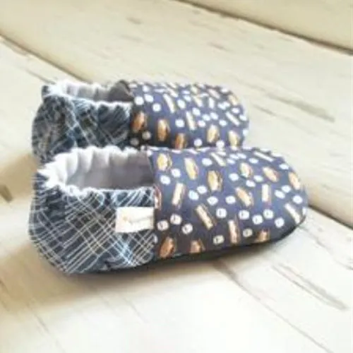 Organic Baby Moccasins - Smores