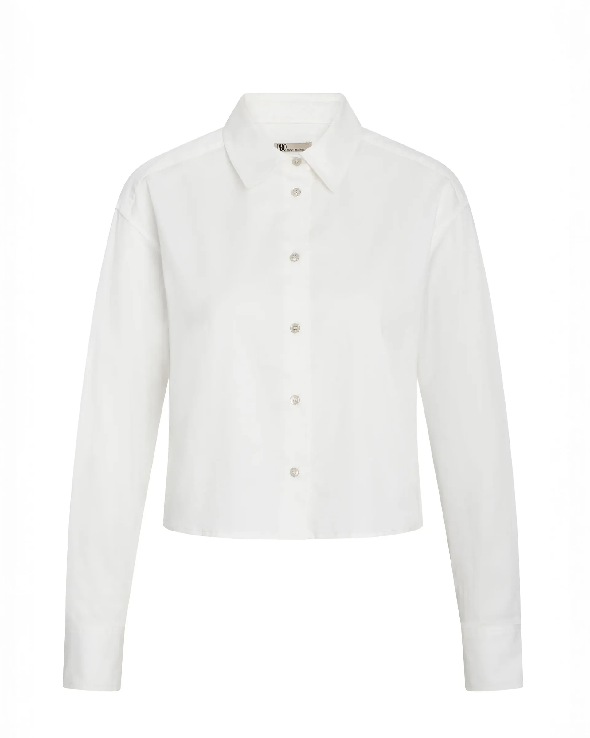 PBO | Crop Shirt | White