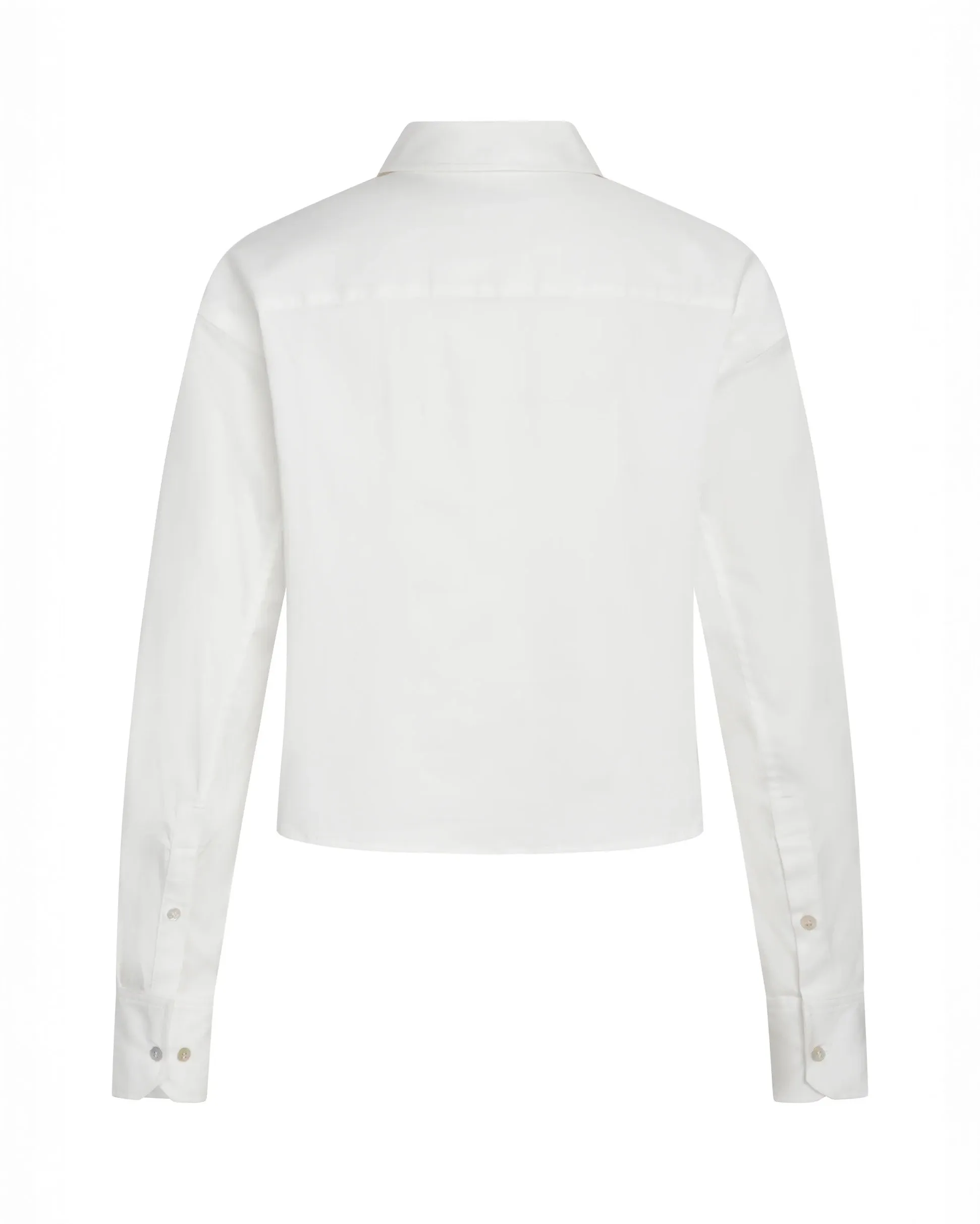 PBO | Crop Shirt | White