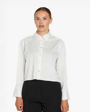 PBO | Crop Shirt | White