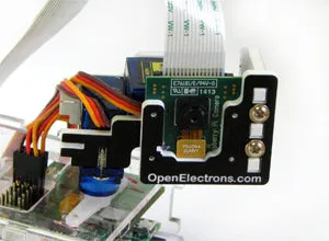 Pi-Pan Pan Tilt Mechanism for Raspberry Pi Camera