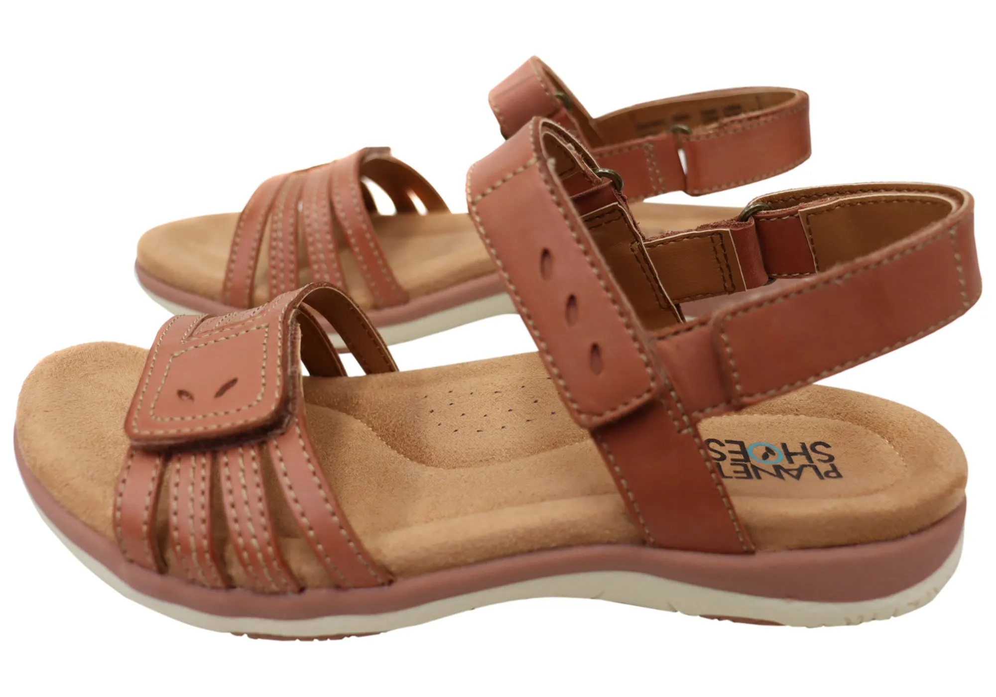 Planet Shoes Debbie Womens Leather Comfortable Sandals