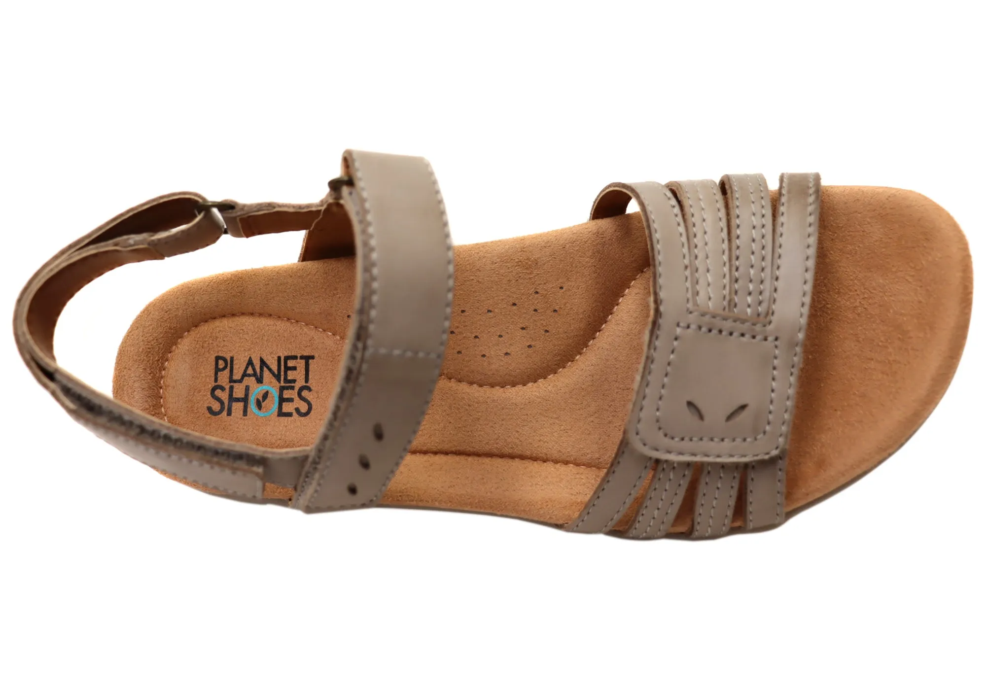Planet Shoes Debbie Womens Leather Comfortable Sandals