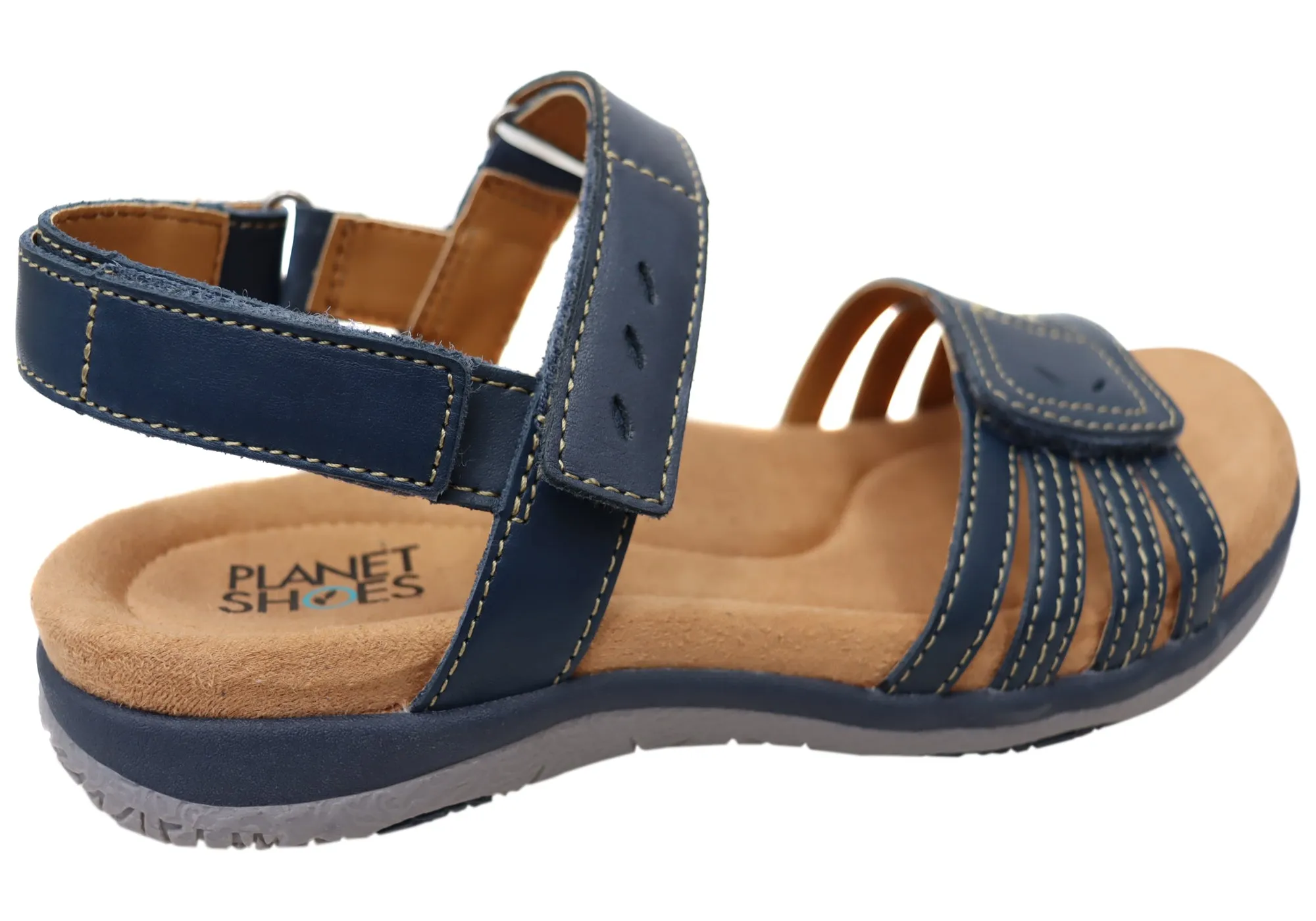 Planet Shoes Debbie Womens Leather Comfortable Sandals