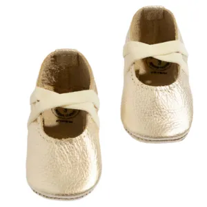 Platinum Ballet Slipper Baby Shoe