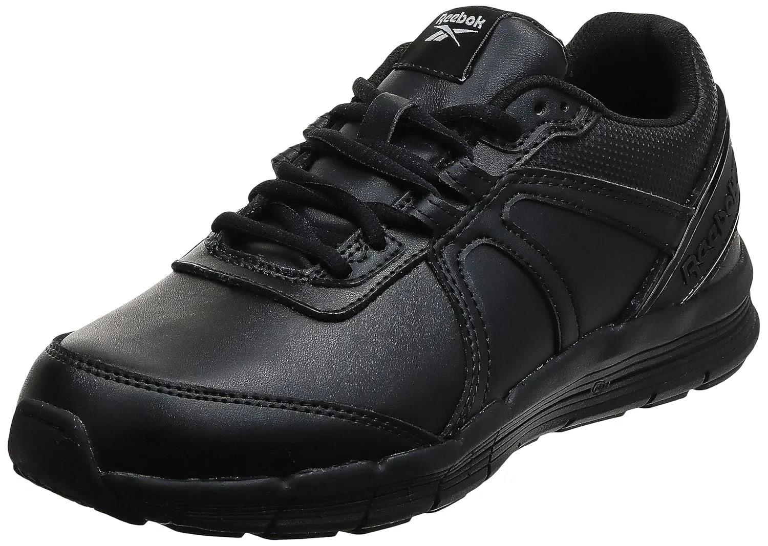 Reebok Work Men's Guide Work Soft Toe Shoe Safety, Black, 8.5 W US