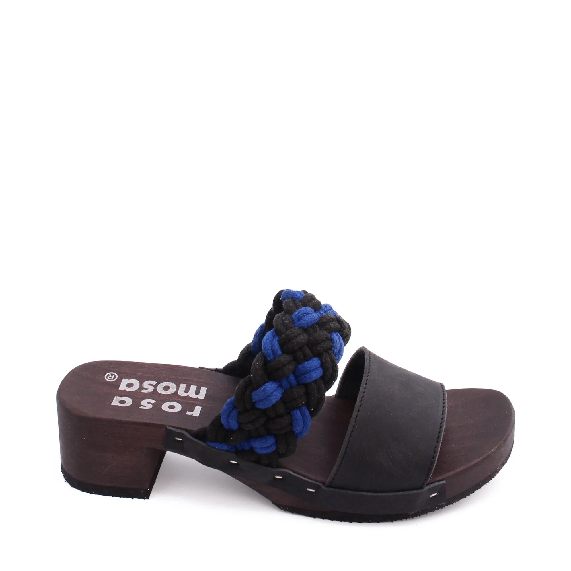 ROCCO BRAID SANDALS   BlackNavy