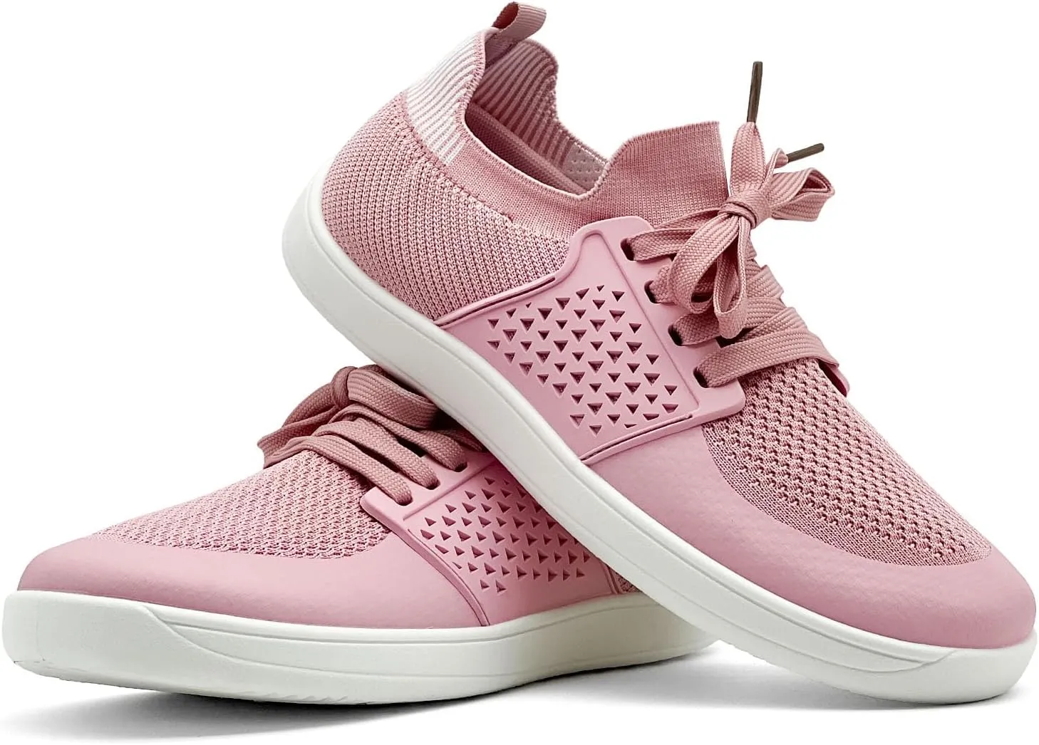 rosyclo Barefoot Shoes for Women and Men, Wide Toe Walking Shoes Minimalist Zero Drop Breathable Width Casual Fashion Sneakers Tennis Footwear, Purple
