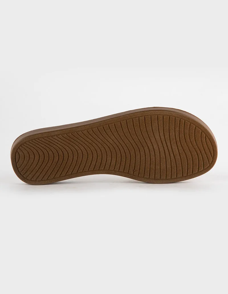 Soda Efron Raffia Sandals