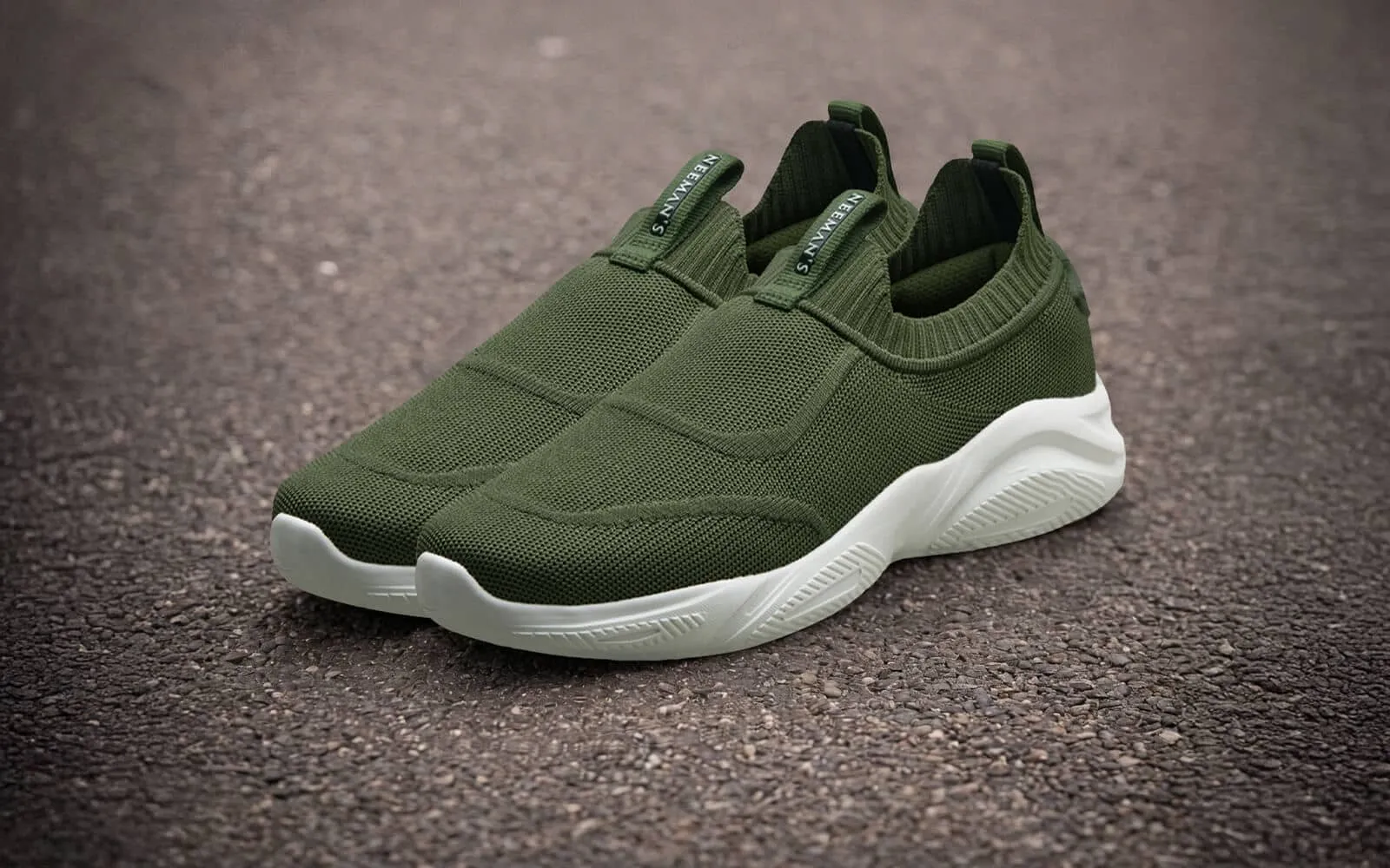 Sole Max Slip Ons : Ultra Green