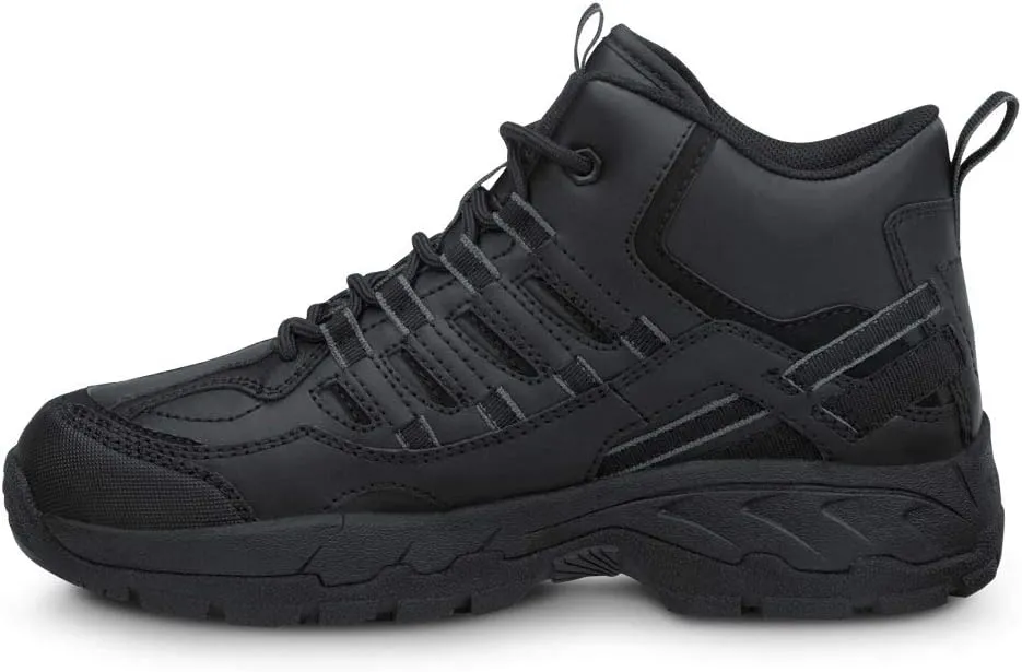 SR Max Carbondale, Men's, Black, Hi Top Athletic Style Soft Toe Slip Resistant Work Shoe