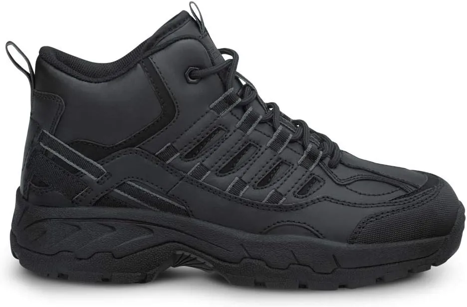 SR Max Carbondale, Men's, Black, Hi Top Athletic Style Soft Toe Slip Resistant Work Shoe