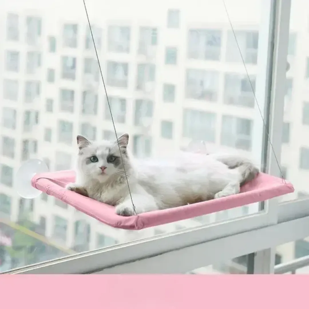 Stylish Cat Window Hammock Perch