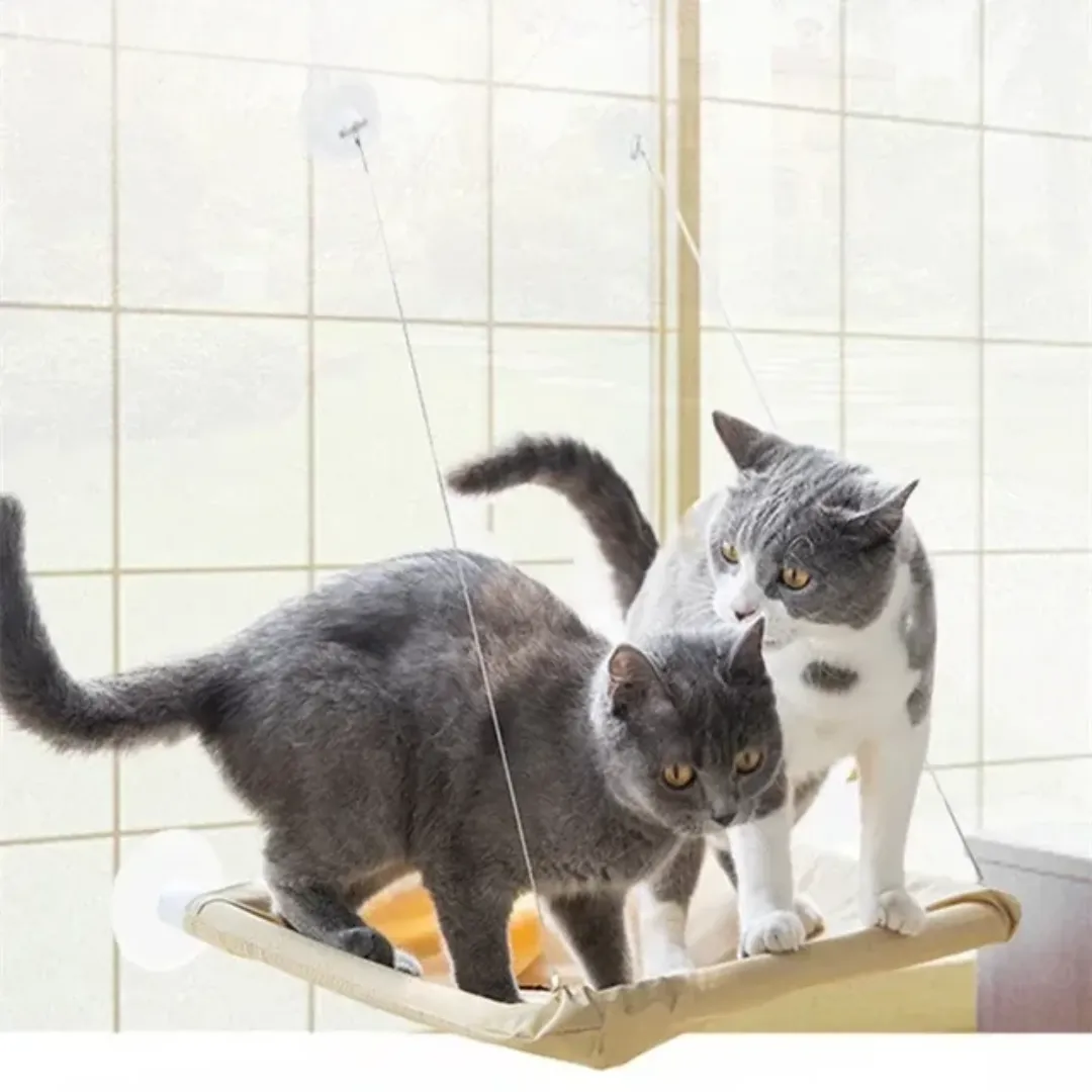 Stylish Cat Window Hammock Perch