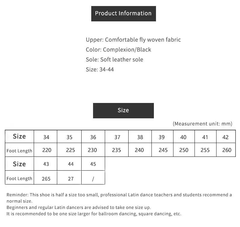 Summer Mid-heel Latin Soft-soled Training Dance Shoes