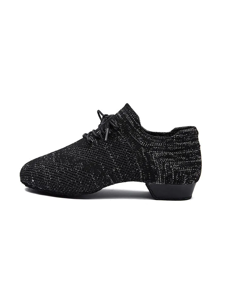 Summer Mid-heel Latin Soft-soled Training Dance Shoes