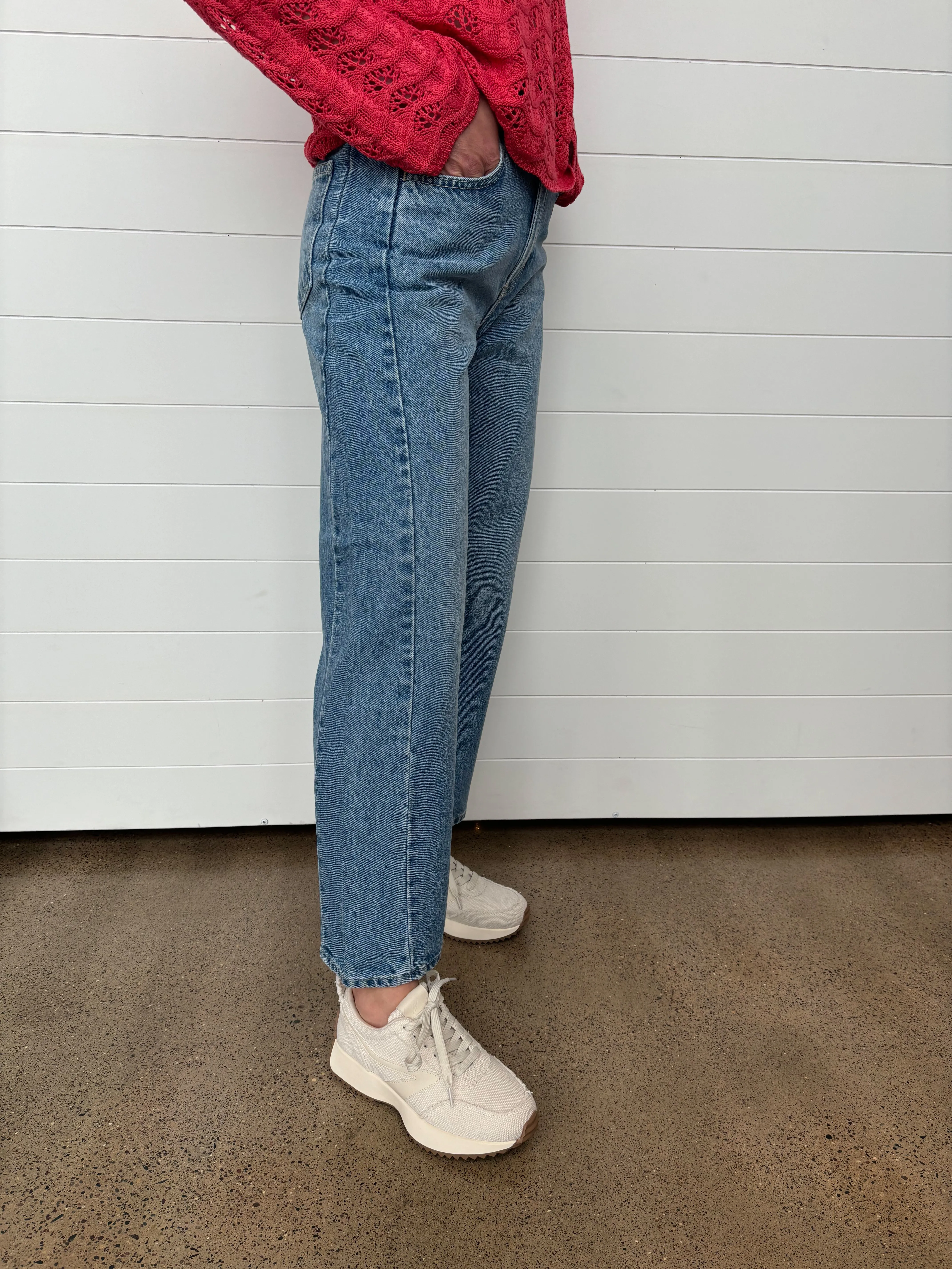 The Charlee Barrel Jean Twist