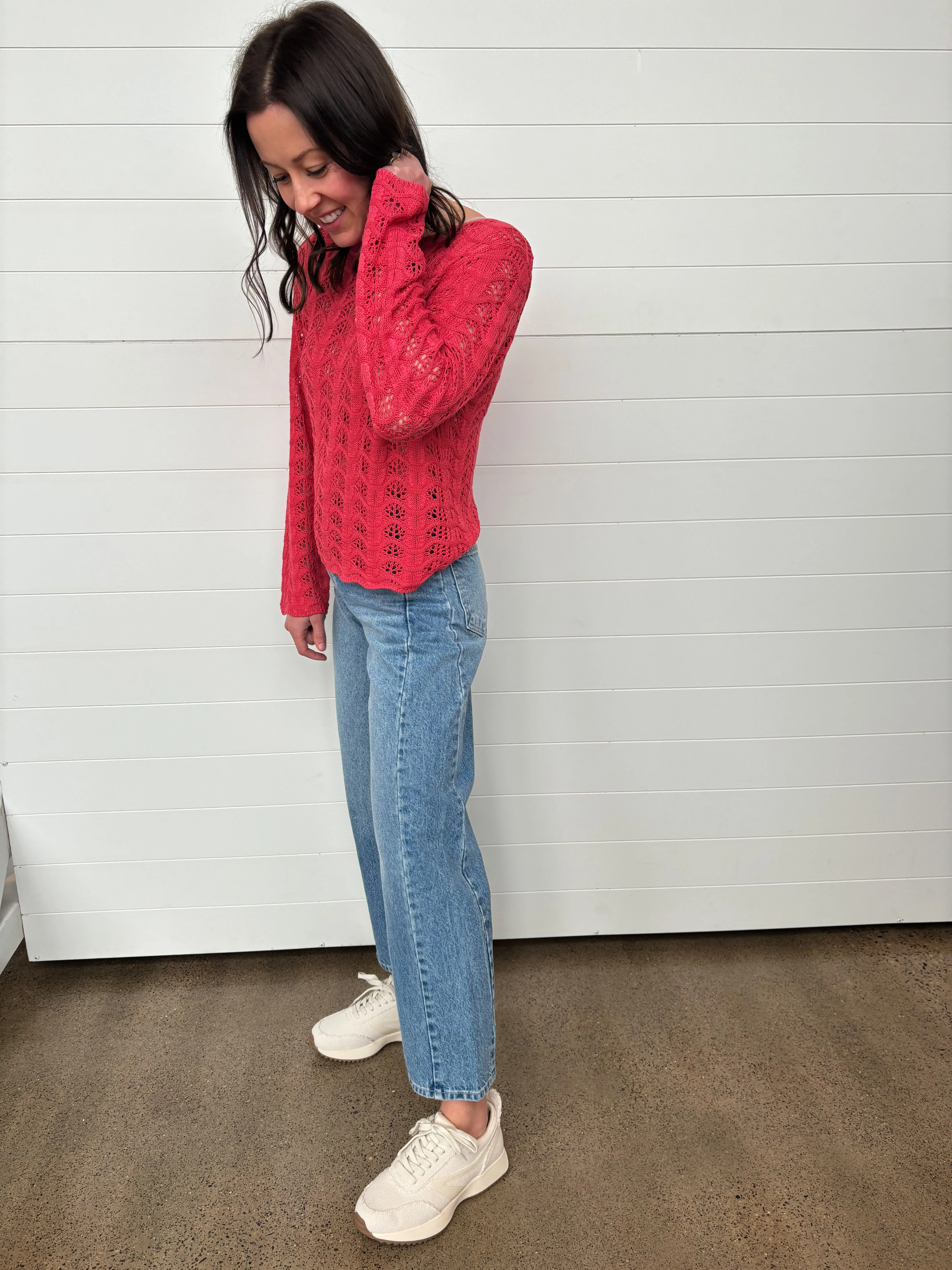 The Charlee Barrel Jean Twist