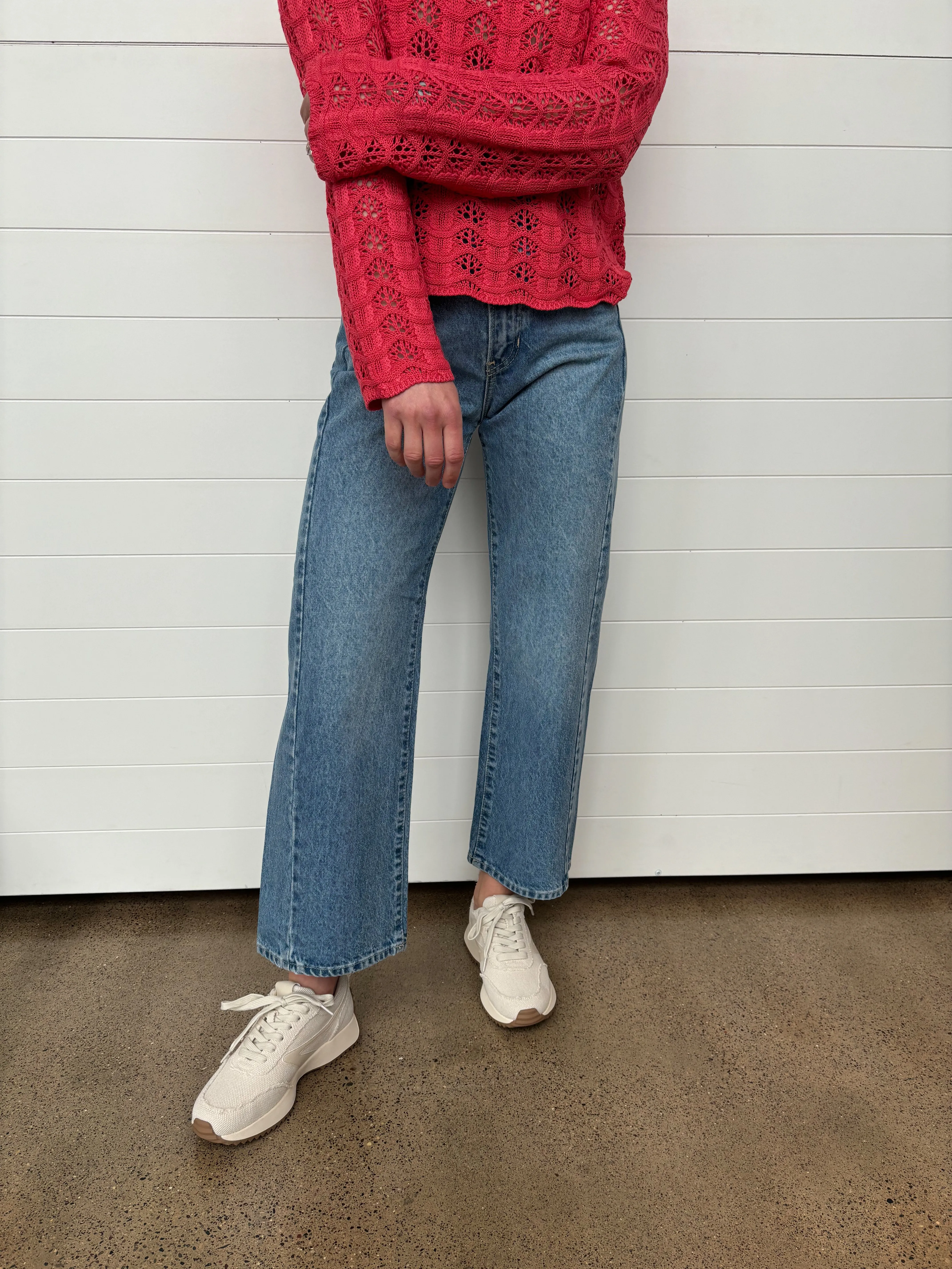 The Charlee Barrel Jean Twist