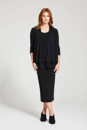 Tina Midi Tube Skirt | Black