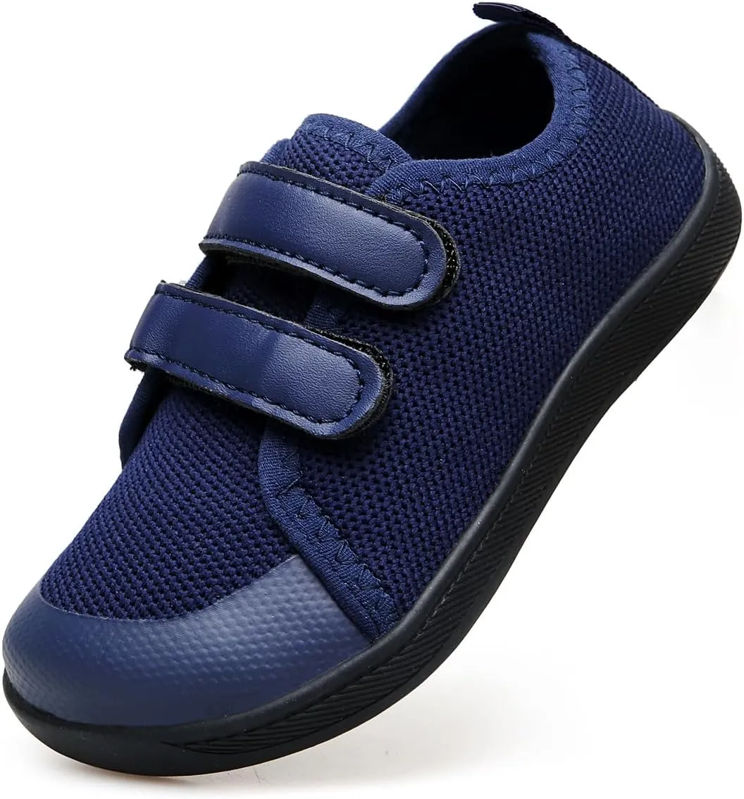 Toddler/Little Kid Barefoot Shoes Wide Toe Box Zero Drop Minimalist Sneakers Boys Girls Splay Naturally Outdoor Activities Walking Shoes