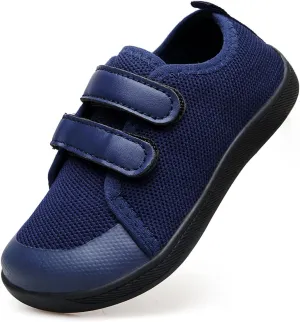 Toddler/Little Kid Barefoot Shoes Wide Toe Box Zero Drop Minimalist Sneakers Boys Girls Splay Naturally Outdoor Activities Walking Shoes