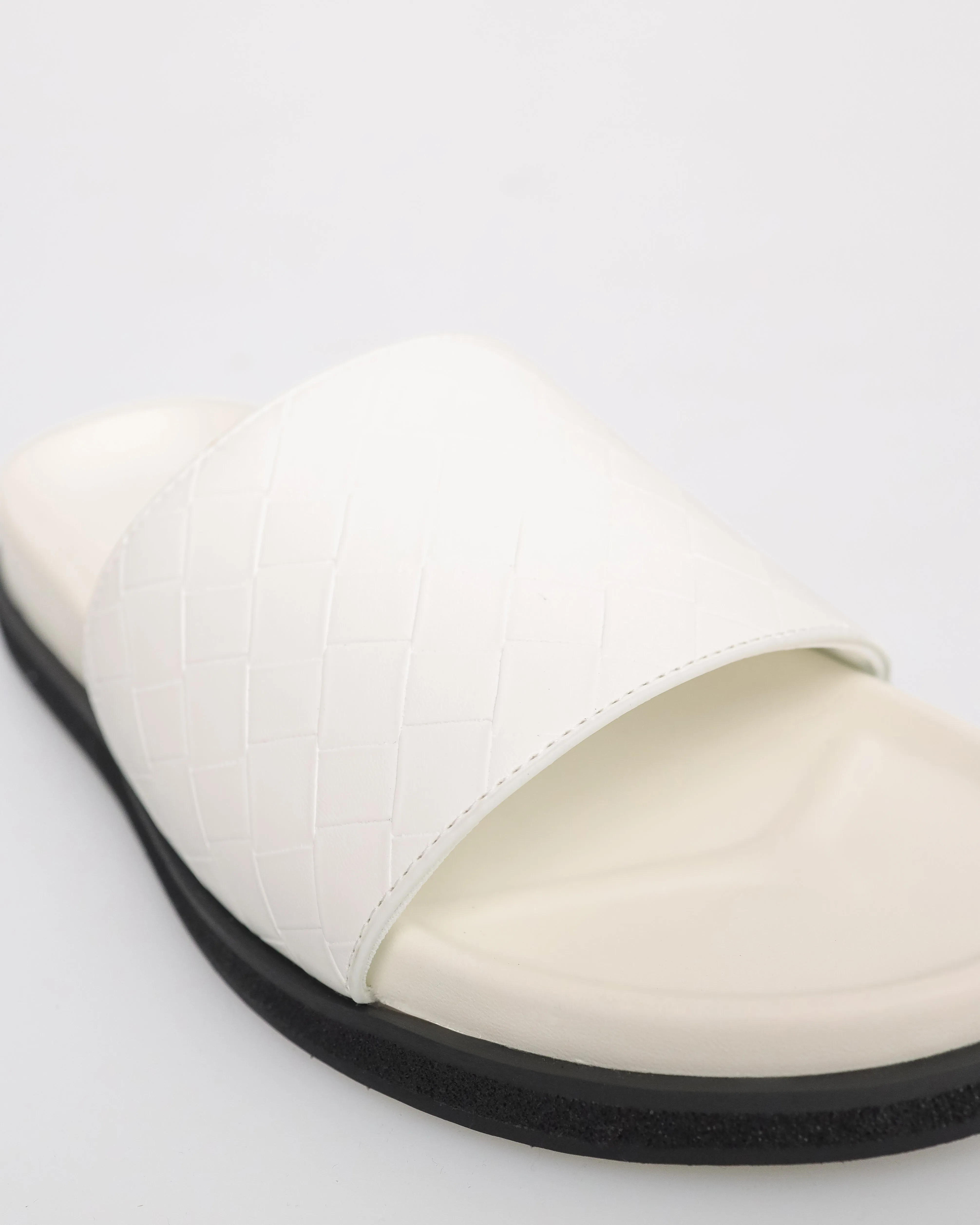 Tomaz C651 Men's Quilted Slide Sandal