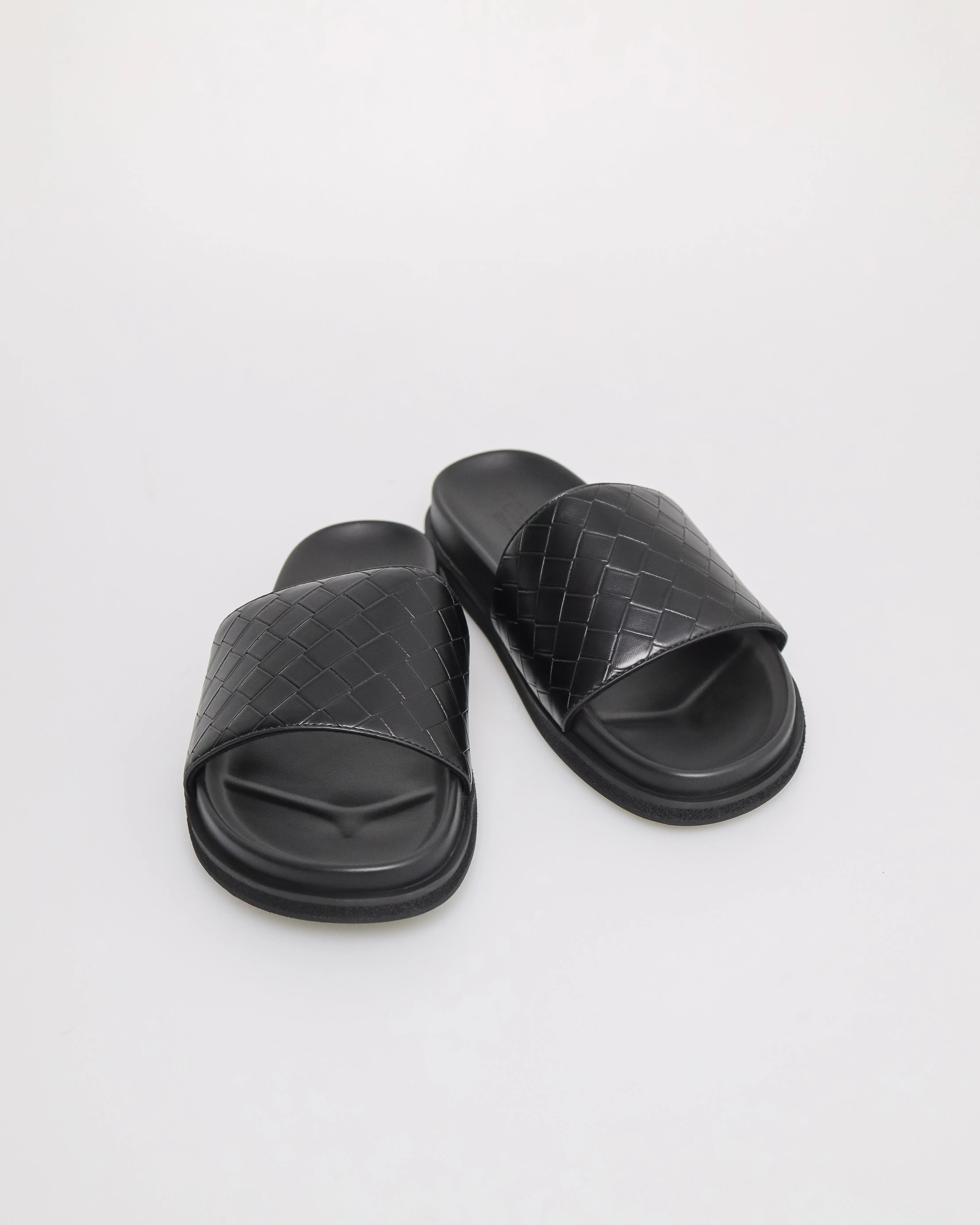 Tomaz C651 Men's Quilted Slide Sandal
