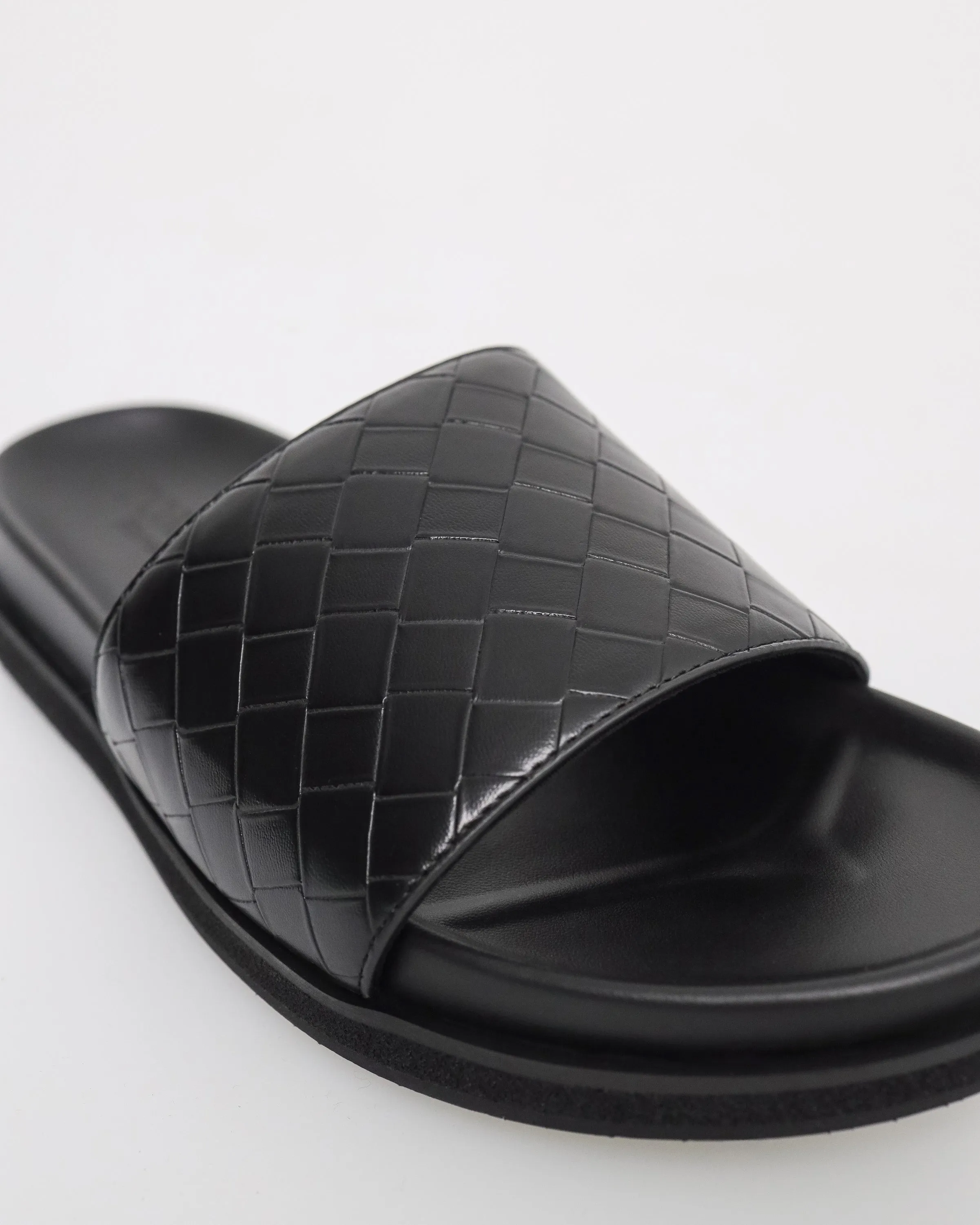 Tomaz C651 Men's Quilted Slide Sandal