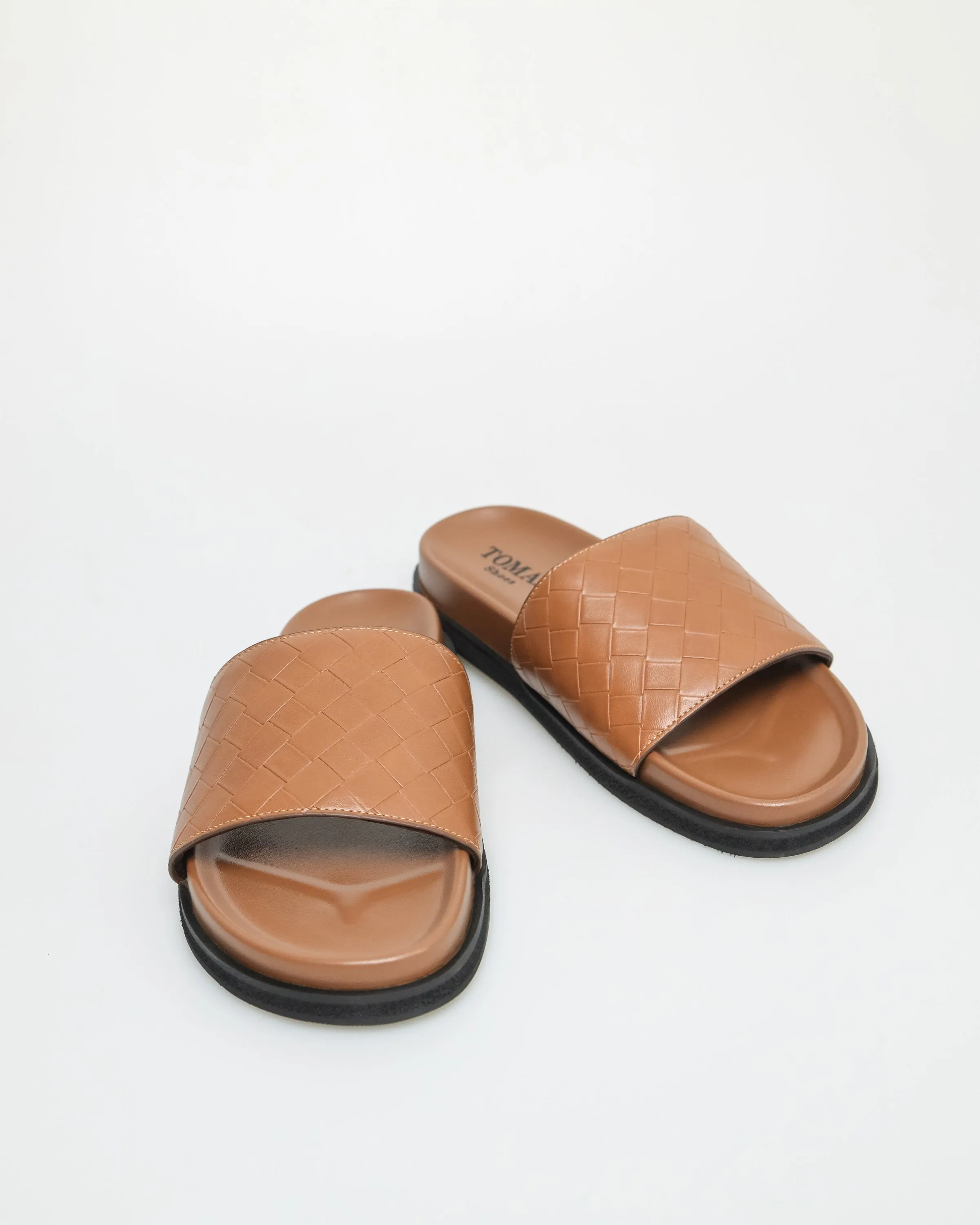 Tomaz C651 Men's Quilted Slide Sandal
