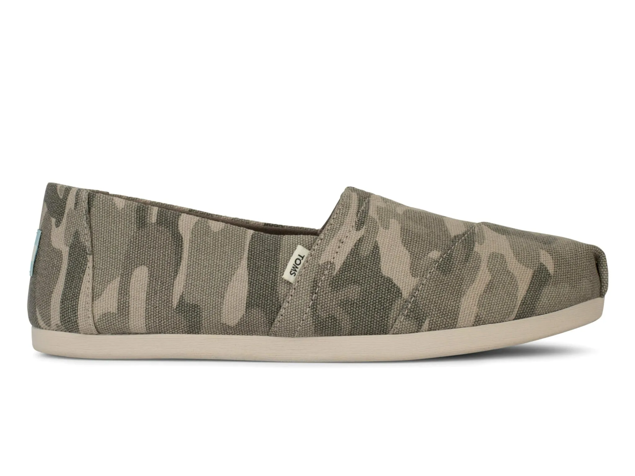 Toms Women's CloudBound Alpargata Forest Camo Print Slip On Shoe