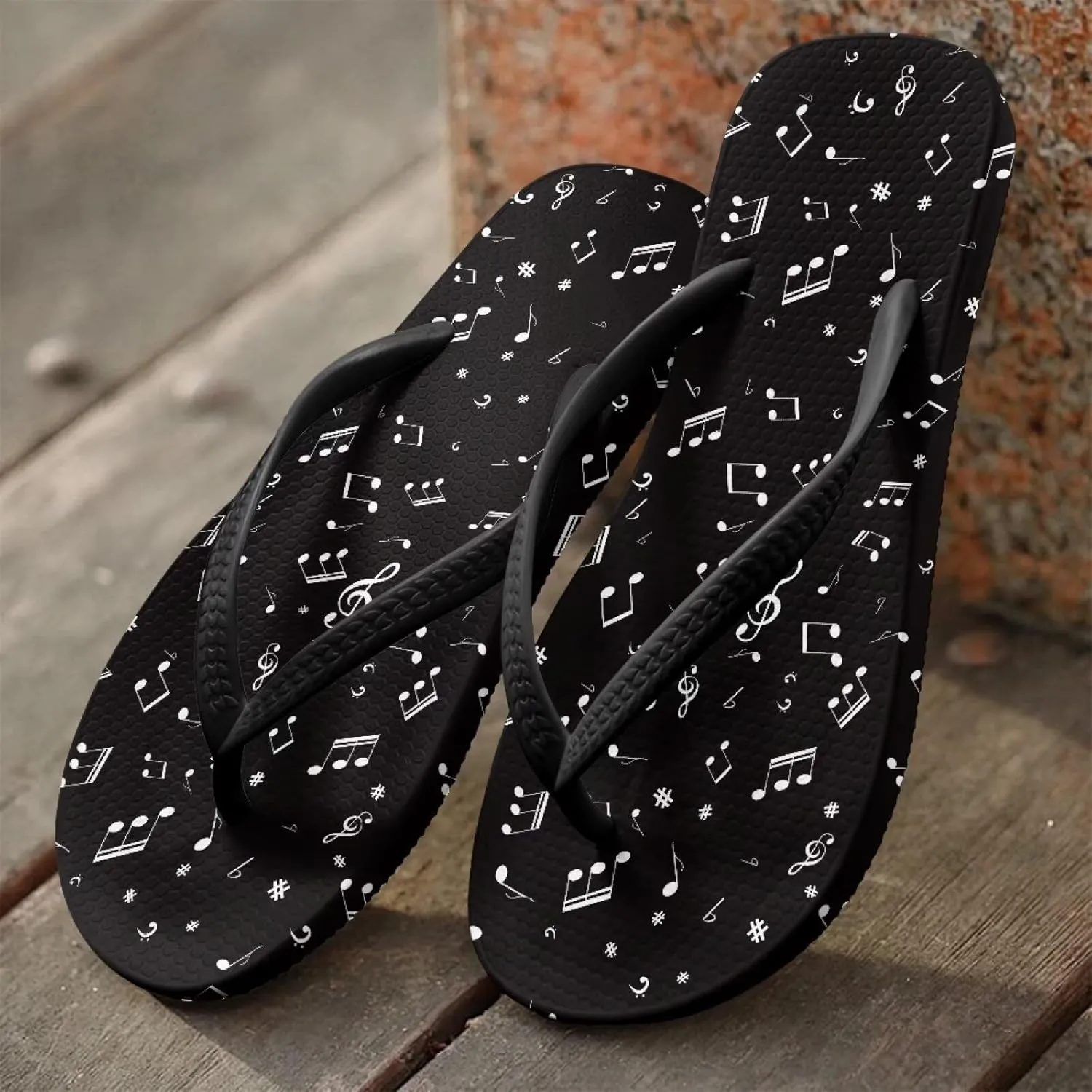 Women Flip Flops with Arch Support Yoga Mat Summer Beach Walking Comfortable Thong Sandals Slip On Indoor Outdoor