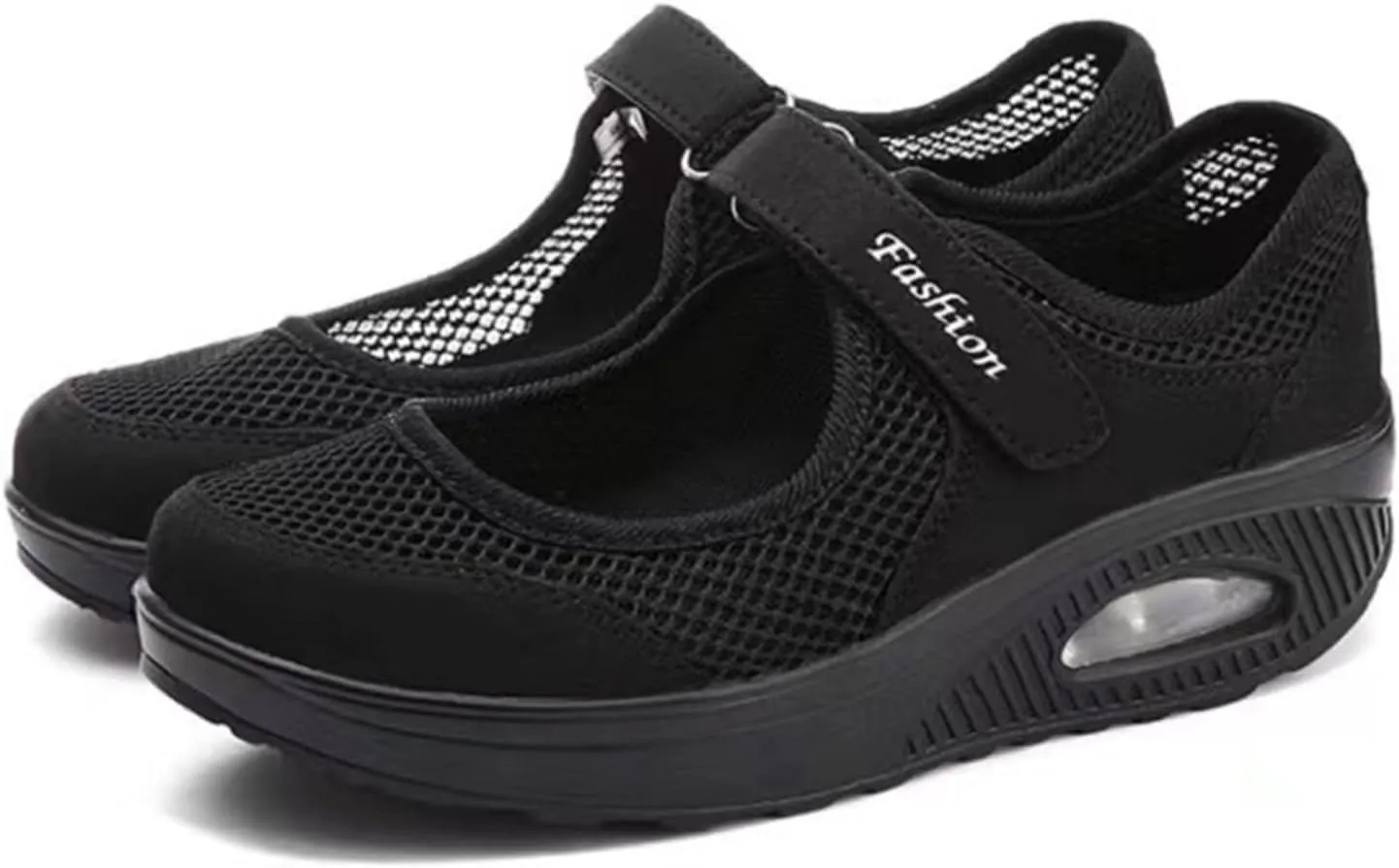 Women Slip On Walking Sneakers Mesh Lightweight Tennis Workout Non Slip Running Shoes