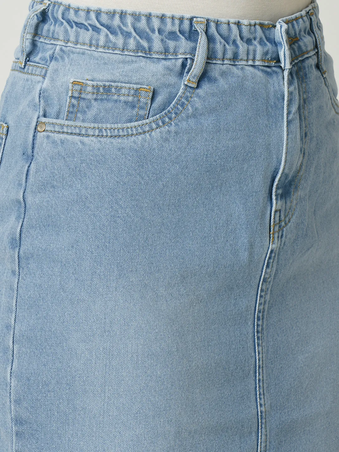 Women Straight Denim Skirt