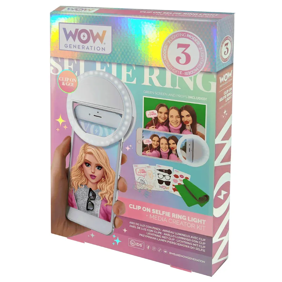 Wow Generation Selfie Light With Accessories