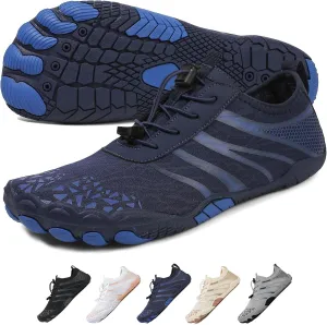 XNIRON Hike Barefoot Shoes for Womens Men,Quick Dry Water Shoes,Beach Pool Aqua Swim Surf Hiking Walking Shoes,Non-Slip Athletic Footwear Wide Toe Water Shoes