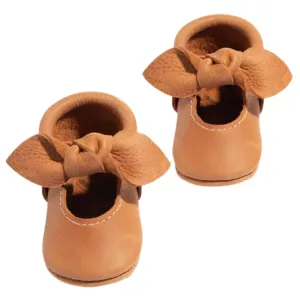 Zion Knotted Bow Baby Shoe